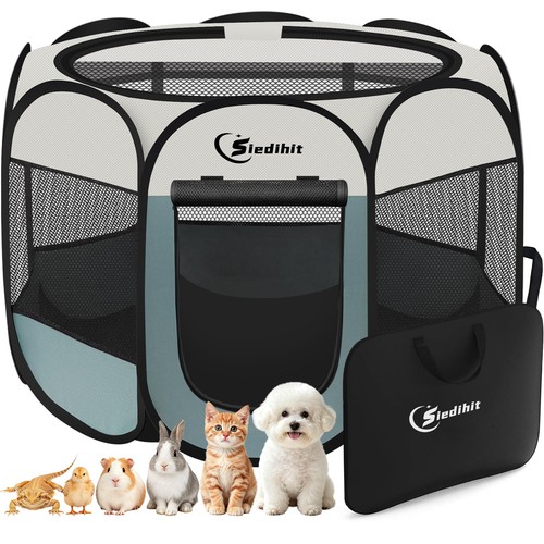 Dog cat playpen - playpen, puppy