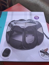 Petshop Black Pet Playpen