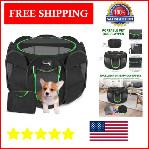 Ventilated pop pet playpen - pop-up,