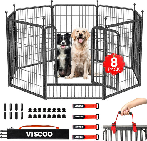 Viscoo dog playpen outdoor 8 - playpen, outdoor,