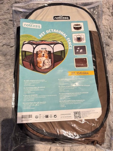 Nobleza pop puppy playpen - up,