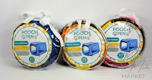 New pooch pen - pen, pop-up
