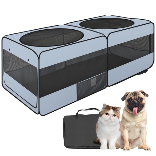Dog playpen 58 pop up - 2-in-1,
