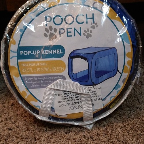 Pooch pen pop kennel small - pen, pop-up
