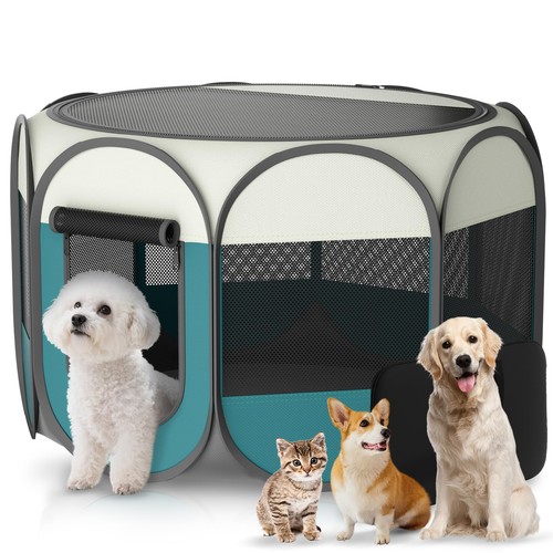 Portable pet playpen for cat - pet,
