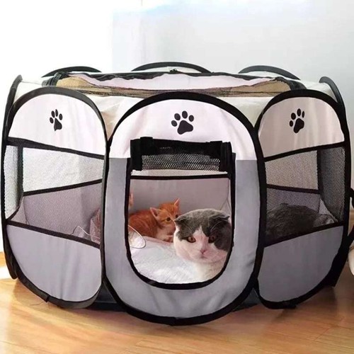 Portable pet playpen foldable - pet,