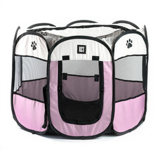 FABRIC PET PLAY PEN MEDIUM