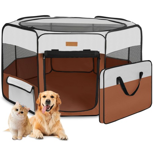 Portable dog playpen foldable - portable, playpen,