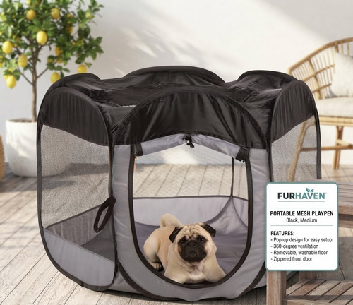 Furhaven medium portable mesh - furhaven,
