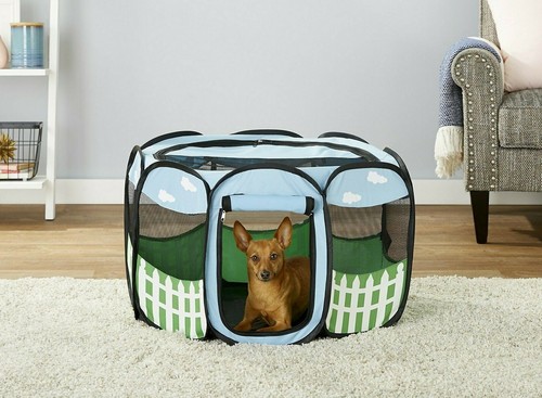 Pet tent portable - portable, soft-sided
