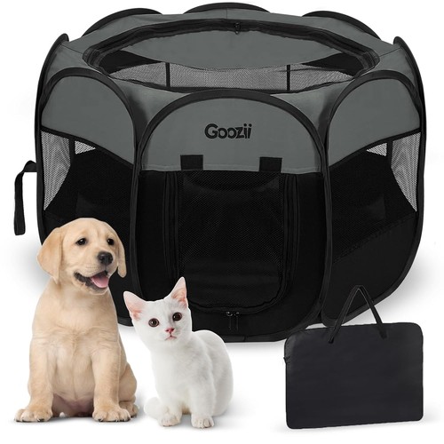 Portable pop dog playpen - portable,