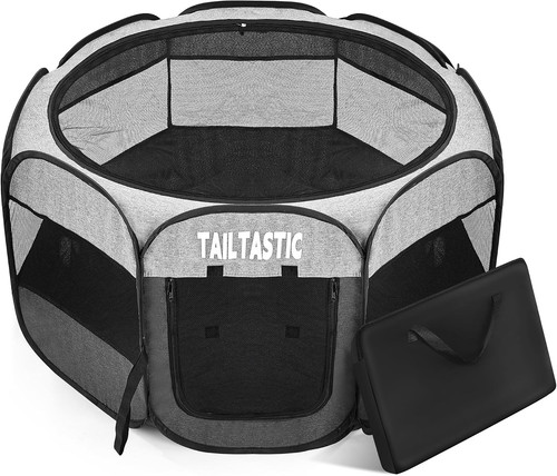 Portable pet playpen - playpen, small