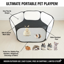 Pet Playpen Tent Dog Cat Fence